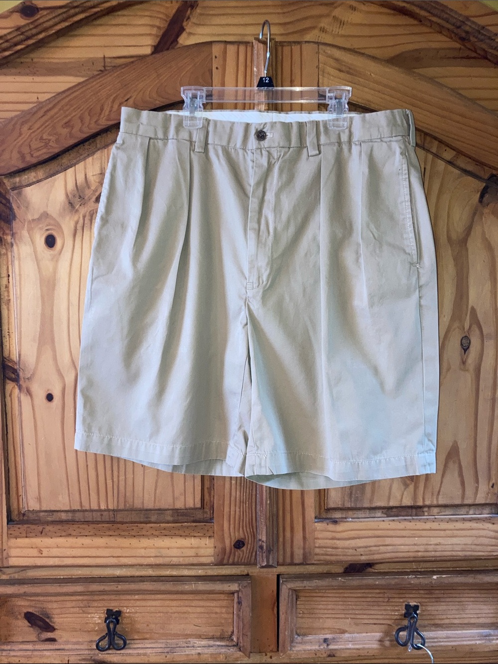 Men Polo Golf Ralph Lauren Fairway tan chino shorts size 36